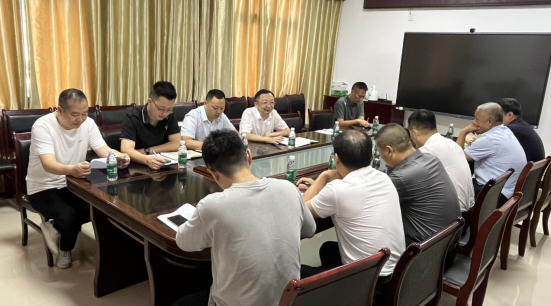 市供銷社理事會主任劉羽帶隊調研社有企業經營和安全生產工作